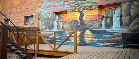 Enceinte de lâhĂ©bergement