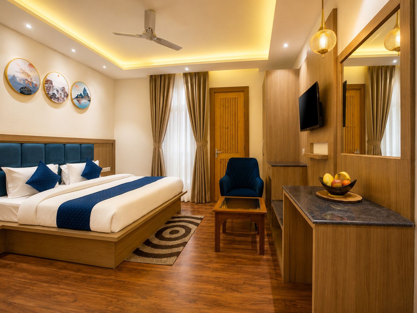 Family Suite, Balcony | Desk, laptop workspace, iron/ironing board, free WiFi