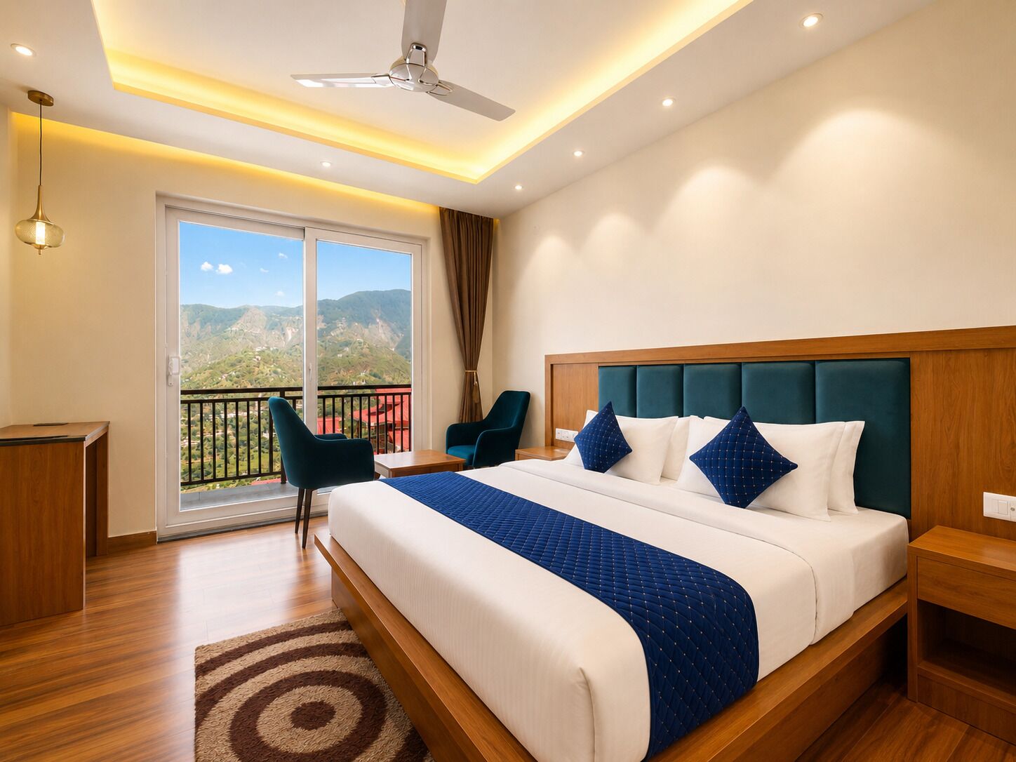Premium Room, Mountain View | Desk, laptop workspace, iron/ironing board, free WiFi