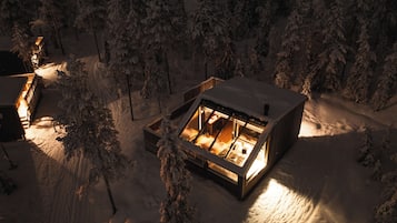 Overnatningsstedets facade