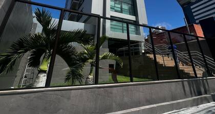 Cozy 1-bedroom apartment with AC in superb Recife location