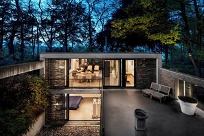 Terrace/patio - Wellness Villa With Private Spa (Oosterhout)