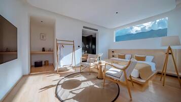 Standaard tweepersoonskamer, uitzicht op bergen