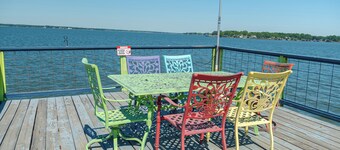 Spacious 5-bedroom, 4-bath lakefront home with modern comforts, scenic views, and plenty of room for family and friends—perfect for a relaxing getaway or fun-filled retreat.