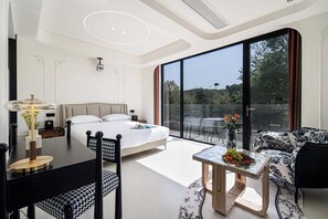 Senior-Doppelzimmer, Talblick