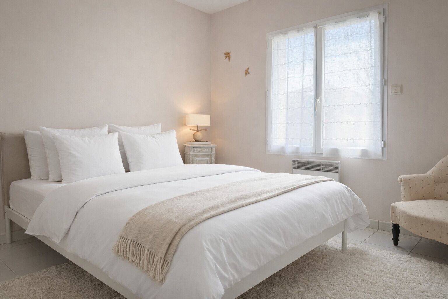 3 chambres, Wi-Fi gratuit, draps fournis