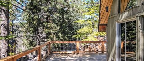 Casa, patio, vista al jardín | Terraza o patio