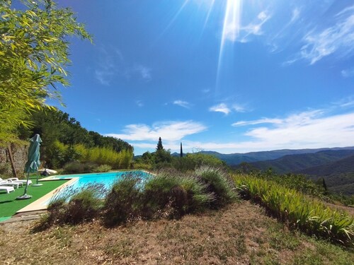 Gîte Iris - Mas de la Petite Occitane - Cévennes sud - Nature, Hiking, Swimming pool