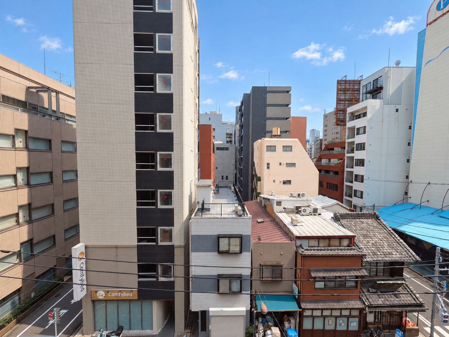 部屋からの景観