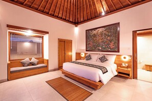 Luxury Villa, 1 Bedroom, Balcony, Mountain View - Taru Sebatu Villa  (Ubud)