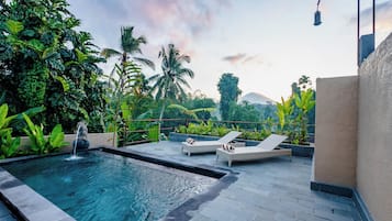 Luxury Villa, 1 Bedroom, Balcony, Mountain View | Pool