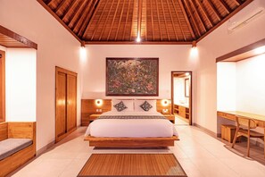 Villa de lujo, 1 habitación, balcón, vistas a la montaña | Escritorio, espacio para trabajar con un portátil, wifi gratis