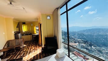 Studio – standard, tekjøkken, fjellutsikt