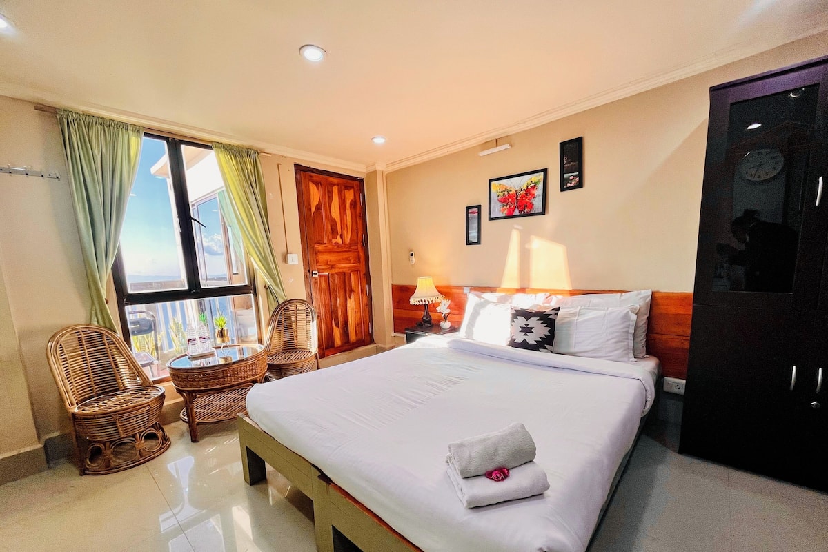 Deluxe-dobbeltværelse - balkon - byudsigt