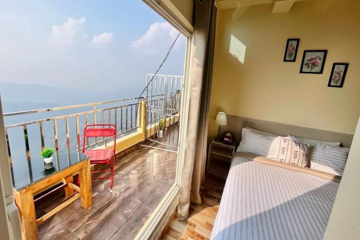 Luksus-dobbeltværelse - balkon - bjergudsigt