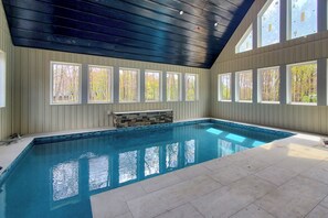 Piscine couverte, piscine chauffée