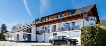 Maison mitoyenne Haus Christa avec terrasse, jardin privé et balcon