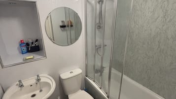 Towels, soap, toilet paper