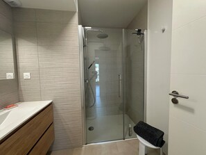 Shower, hair dryer, towels, toilet paper - Spacious and elegant T4, city center (Vannes)