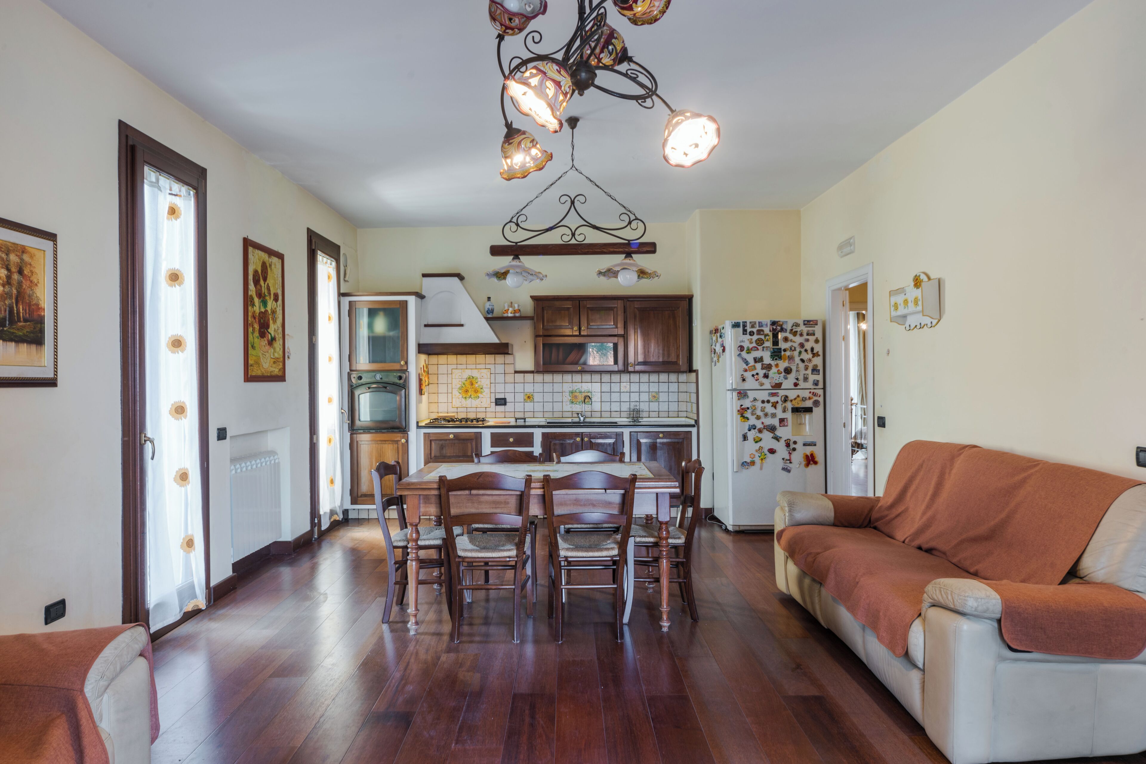 Classic Apartment, Balcony, Partial Sea View | Private kitchen | Fridge, oven, stovetop, espresso maker