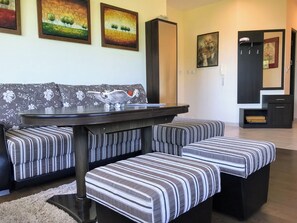 Interior - 2-bedroom apartment Breeze - View of nature and sea (Balchik)