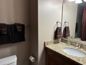 Hair dryer, towels - Ski Condo with Views, Pool and Shuttle Access (Eden)