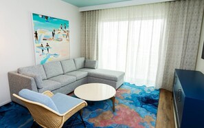 Living area - 2nd unit - 2BR Oceanfront Condo at Holiday Inn Club Vacations - Myrtle Beach (Myrtle Beach)