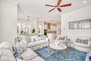 TV, offices - Effortless 30A Living, Perfect for Families: LSV, Bikes, Pools & Spacious Layout (Prominence 30A)
