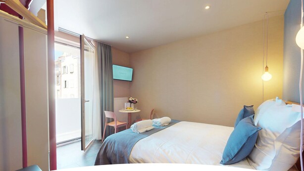 Room - Studio No. 2 - Champ de Mars Residence (Colmar)