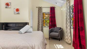 Iron/ironing board, free WiFi, bed sheets