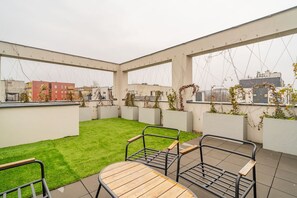 Terrace/patio - Dębniki Apt – Terrace, A/C, Parking – by Rentujemy (Kraków)