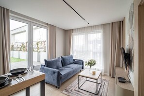 TV - Dębniki Apt – Terrace, A/C, Parking – by Rentujemy (Kraków)