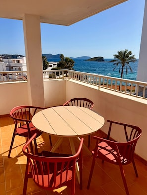 LĂ€genhet Superior - 2 sovrum - balkong - havsutsikt | Terrass/Patio