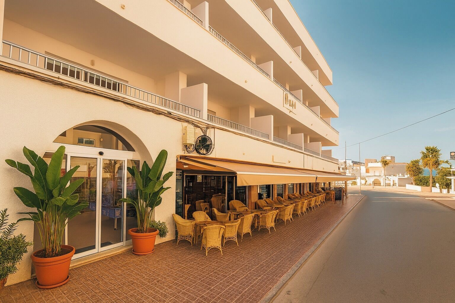 Fachada da propriedade