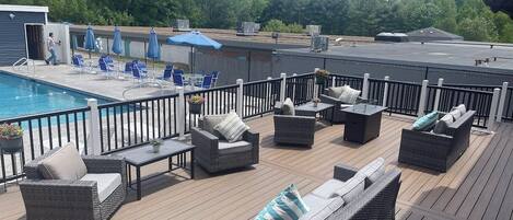 Seasonal outdoor pool
