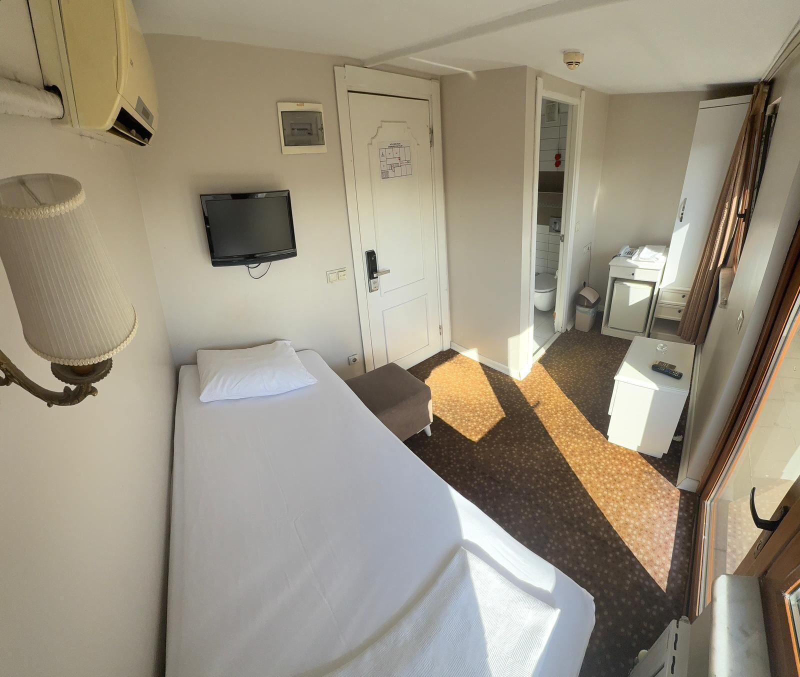 Economy-Einzelzimmer, Stadtblick