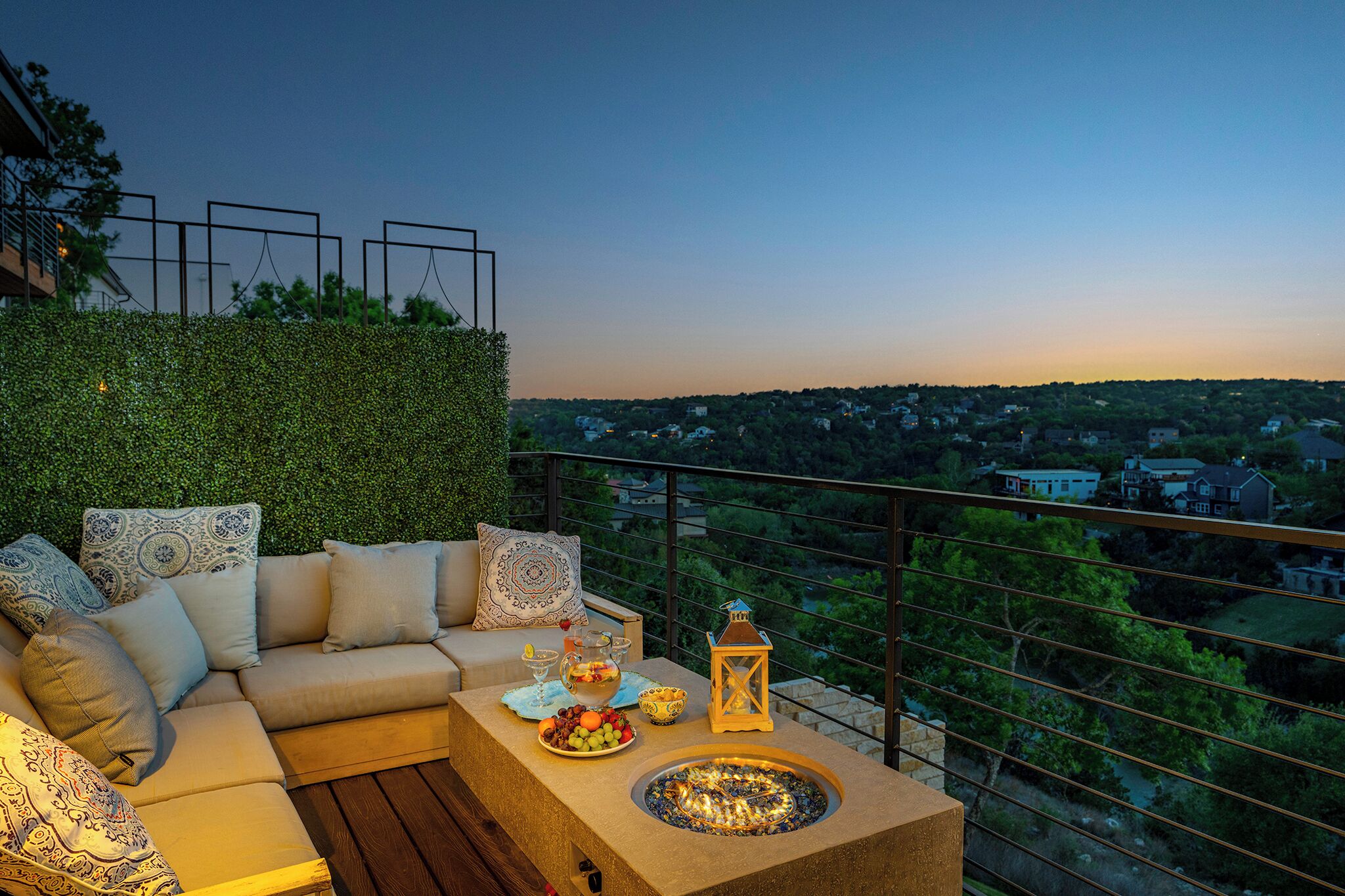 Enceinte de l’hébergement