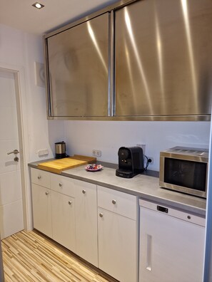 Private kitchen - Mühlviertel Lodge Vacation Apartment (Ottenschlag im Mühlkreis)