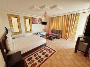 Phòng Deluxe, ban công, quang cảnh vườn