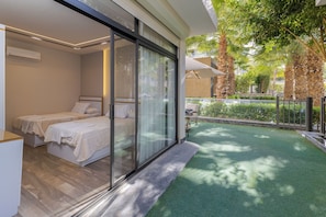 Comfort Apartment, 2 Bedrooms, Garden View | Garden - ELITE New Modern 3BR Apartment (New Cairo)
