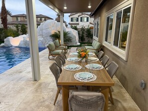 Restauration en plein air