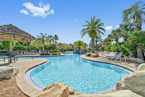 Pool - Water Dog II | Community Pool/Hot Tub | 6-Seater Golf Cart | Tram to Beach (Destin)