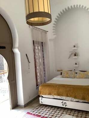 Double Room | Iron/ironing board, free WiFi - Riad Aziman (Tétouan)