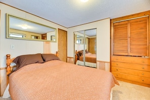 2 habitaciones, tabla de planchar con plancha, internet y ropa de cama