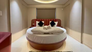 Deluxe tweepersoonskamer, uitzicht op stad