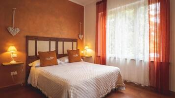 Deluxe-Apartment, Gartenblick