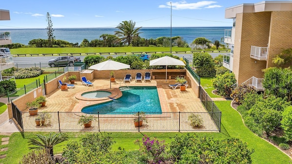 Unclassified image, 1 of 11, button - Oceanfront centrally located 2 bedroom apartment with pool (Alexandra Headland)