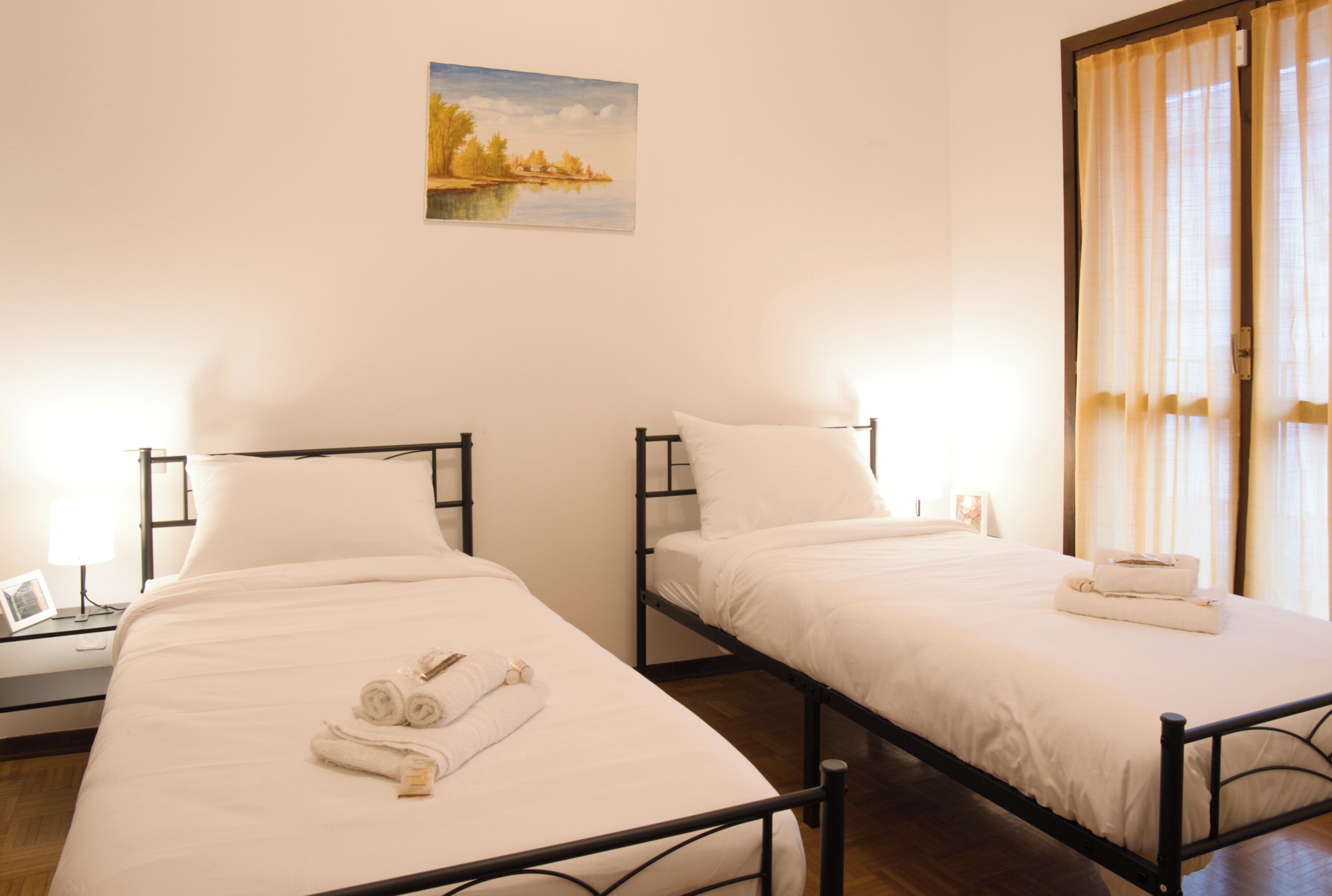 Iron/ironing board, WiFi (free), bed sheets