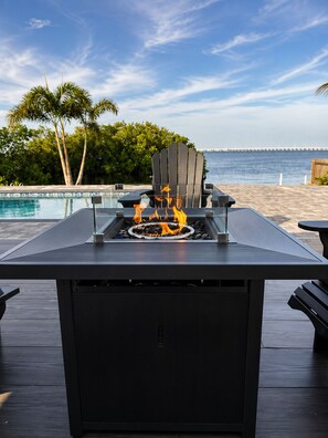 Terrace/patio - Perfect 3-bedroom house with a Pool and Spa in serene Clearwater (Clearwater)