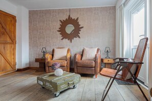 Living room - Lighthouse-view House for Two (Egmond aan Zee)